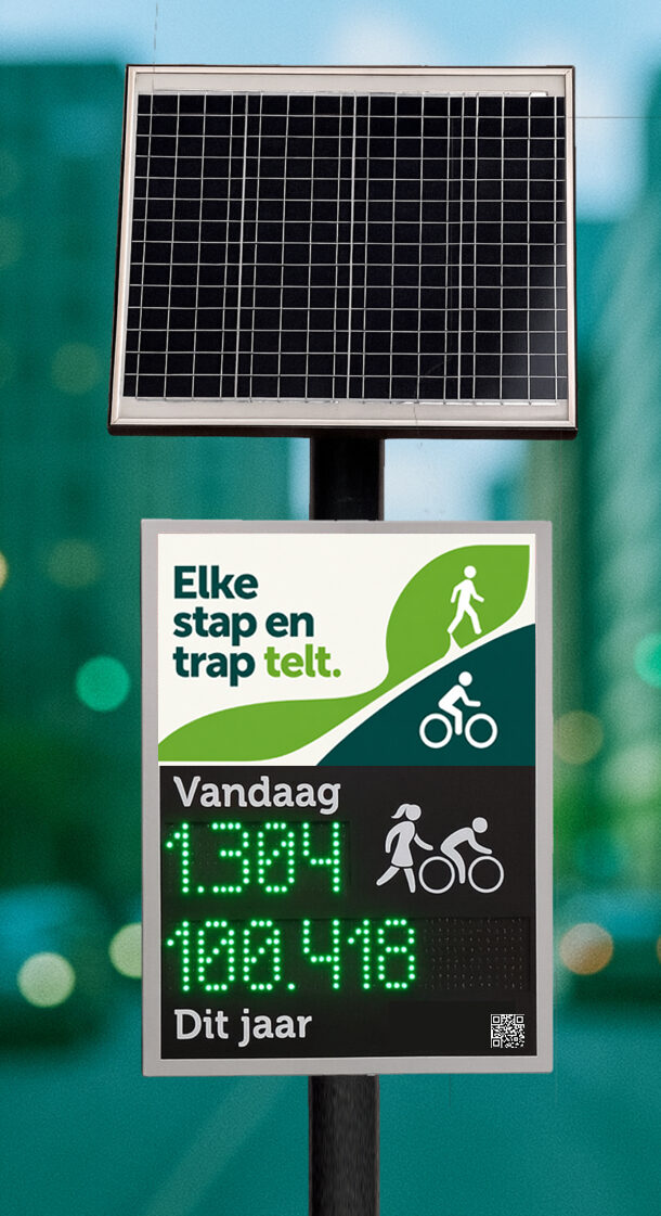 WAVIX Actief mobiliteitsdisplay